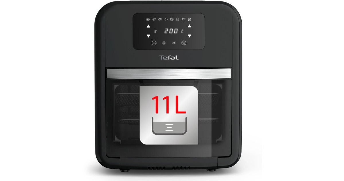 Tefal Easy Fry Oven & Grill, Mini-Backofen(schwarz)