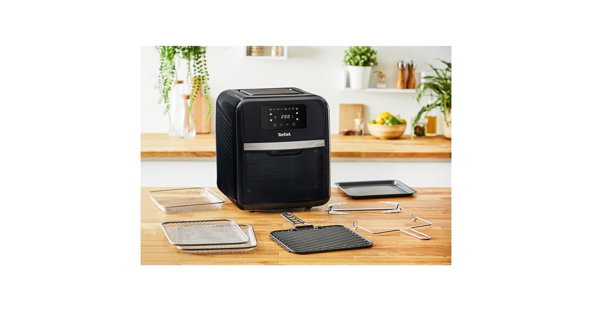 Tefal Easy Fry Oven & Grill, Mini-Backofen(schwarz)