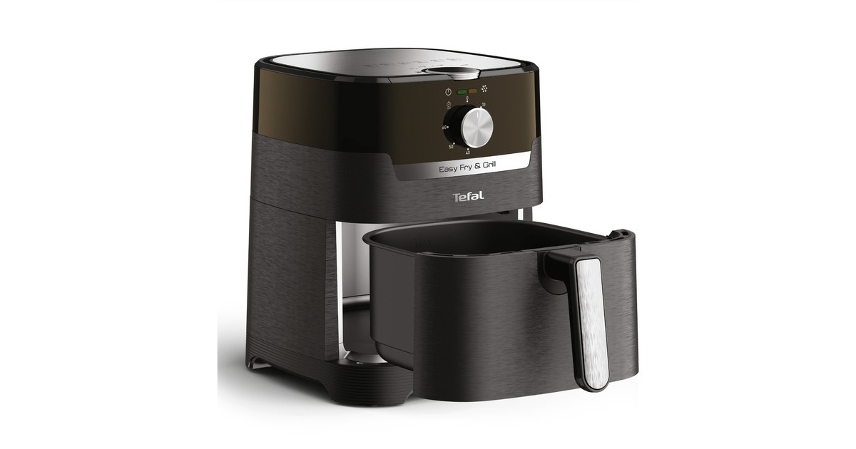 Tefal Easy Fry & Grill Classic EY5018, Heißluftfritteuse(schwarz/silber)