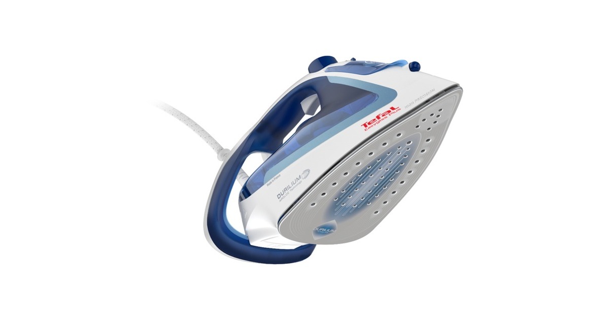 Tefal Easygliss Plus FV 5736, Dampfbügeleisen(blau/weiß)