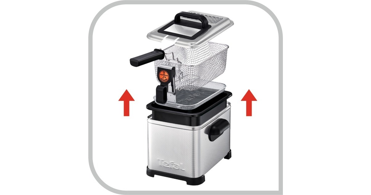 Tefal Filtra Pro FR510, Fritteuse(silber)