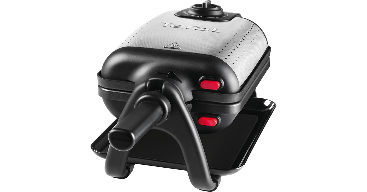 Tefal King Size Waffeleisen WM756D(schwarz/silber, 1.200 Watt) Tefal King Size Waffeleisen WM756D(schwarz/silber, 1.200 Watt)
