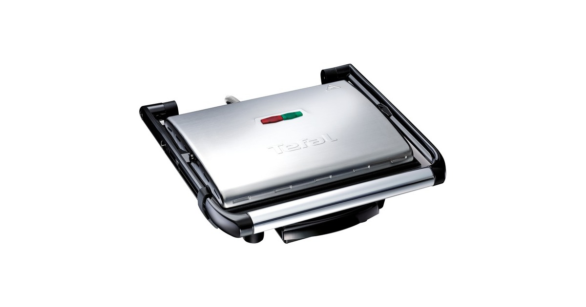 Tefal Kontaktgrill Inicio GC241D(silber/schwarz, 2.000 Watt)