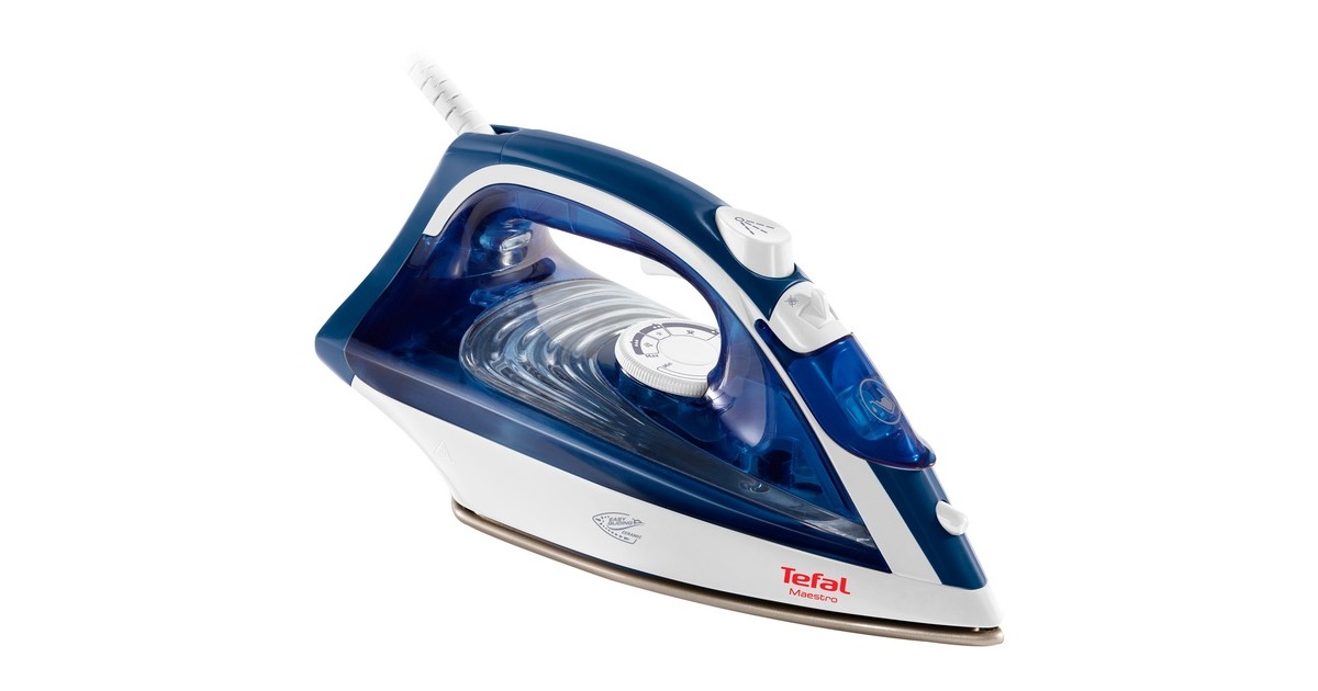 Tefal Maestro FV 1845, Dampfbügeleisen(blau/weiß)