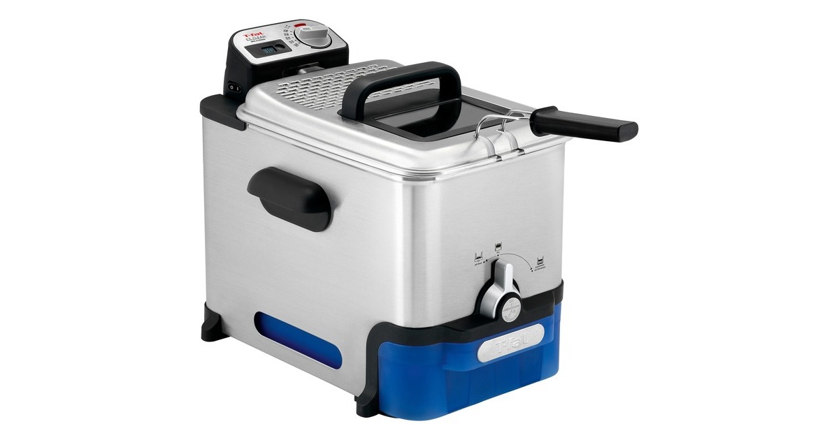 Tefal Oleoclean Pro FR 8040, Fritteuse(edelstahl/schwarz)