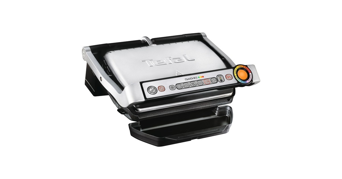 Tefal Optigrill+ GC712D34, Kontaktgrill(silber/schwarz, 2.000 Watt) Tefal Optigrill+ GC712D34, Kontaktgrill(silber/schwarz, 2.000 Watt)