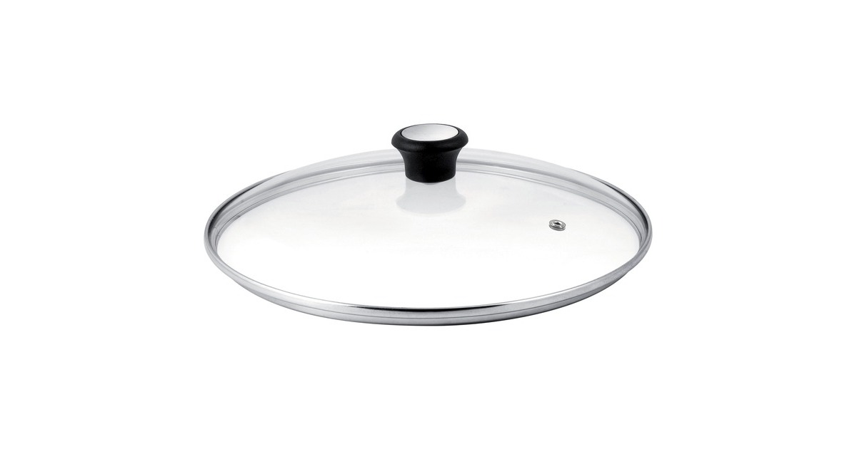 Tefal Pfannendeckel Jamie Oliver, Ø 32cm(transparent/edelstahl)