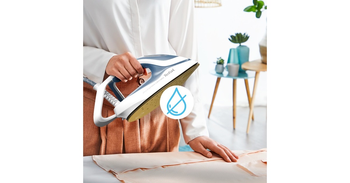 Tefal Pro Express Ultimate II GV9710, Dampfbügelstation(weiß/blau)