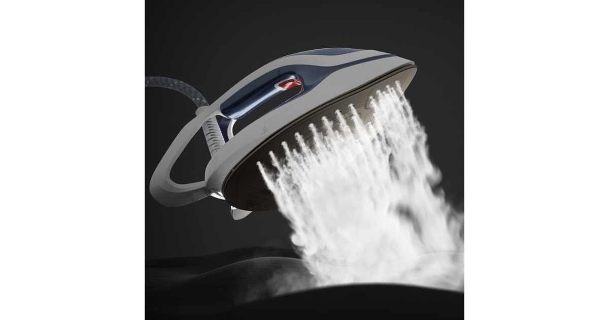 Tefal Pro Express Ultimate II GV9720, Dampfbügelstation(blau/weiß)