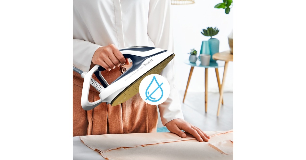 Tefal Pro Express Ultimate II GV9720, Dampfbügelstation(blau/weiß)