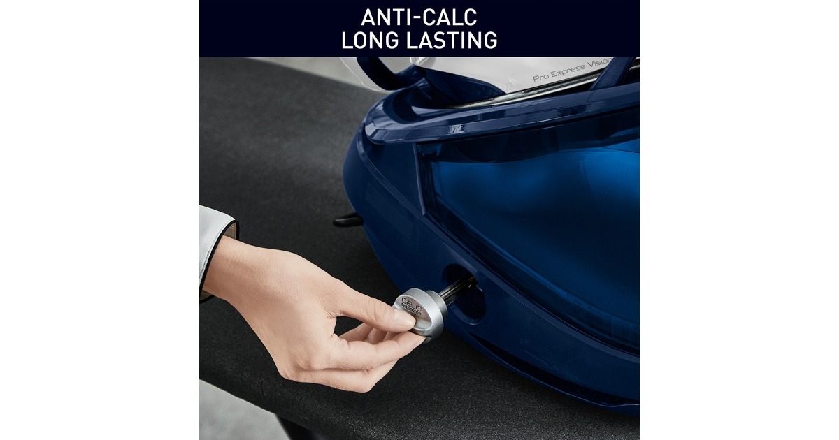 Tefal Pro Express Vision GV9812, Dampfbügelstation(blau/weiß)