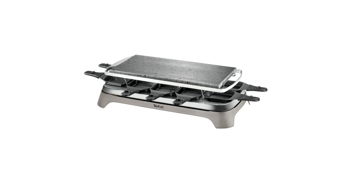 Tefal Raclette-Grill Pierrade PR457B(grau/schwarz, 1.350 Watt, für 10 Personen) Tefal Raclette-Grill Pierrade PR457B(grau/schwarz, 1.350 Watt, für 10 Personen)
