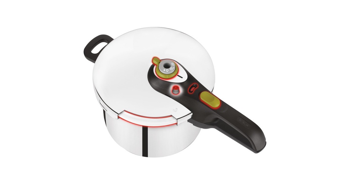 Tefal Schnellkochtopf Secure 5 Neo, P2530738(edelstahl/schwarz, Outlet)