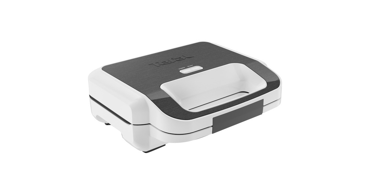 Tefal Snack XL SW7011, Sandwichmaker(weiß/grau, 850 Watt, mit 2 Platten-Sets) Tefal Snack XL SW7011, Sandwichmaker(weiß/grau, 850 Watt, mit 2 Platten-Sets)