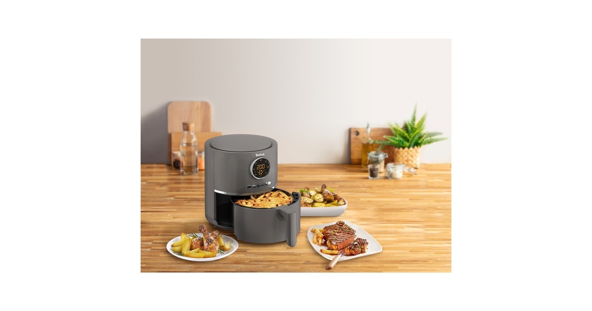 Tefal Ultra Fry Digital EY111B, Heißluftfritteuse(anthrazit/grau)