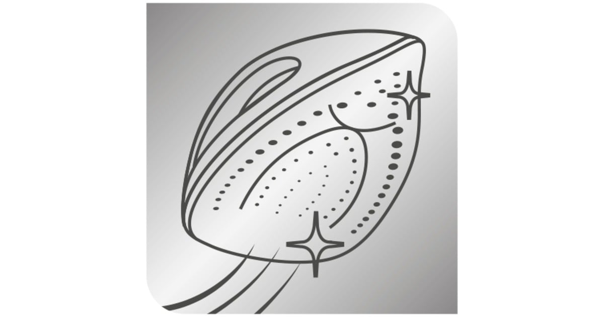 Tefal Ultragliss Plus FV 6810, Dampfbügeleisen(weinrot/weiß)