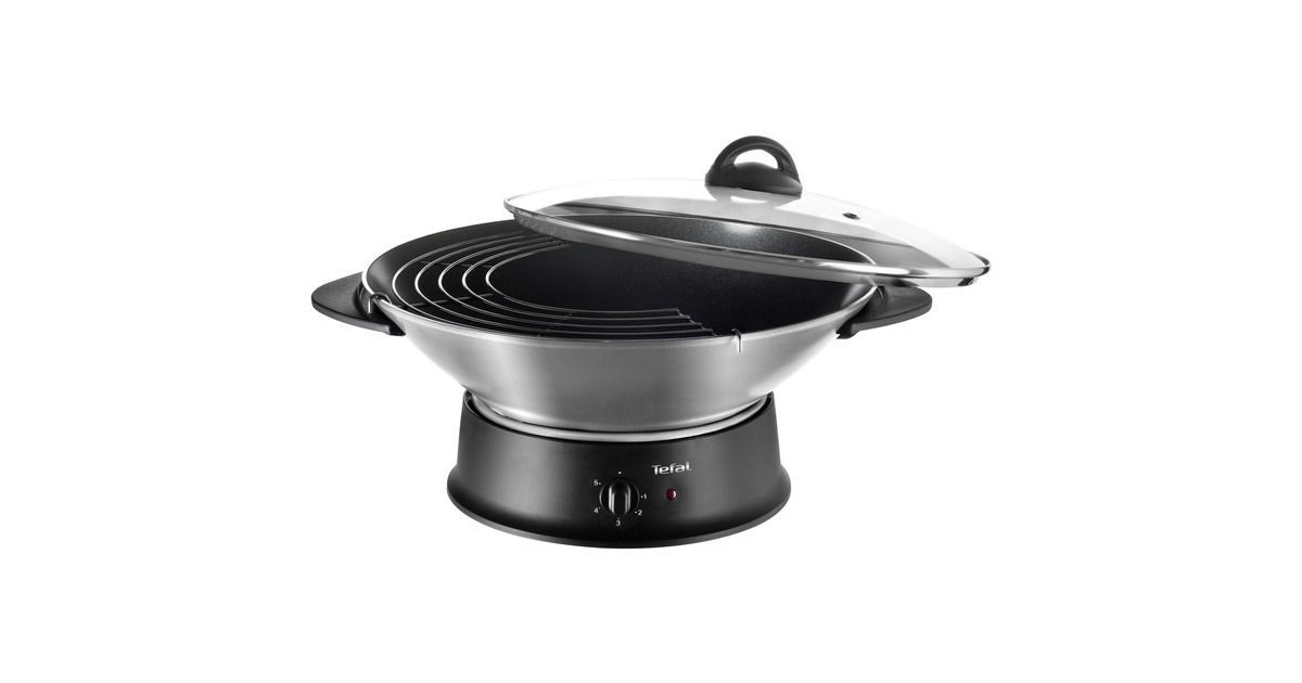 Tefal WOK 3000.10(silber/schwarz)