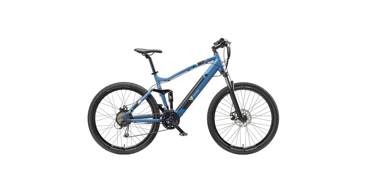 Telefunken Aufsteiger M935, Pedelec(blau, 27,5", 48 cm Rahmen)