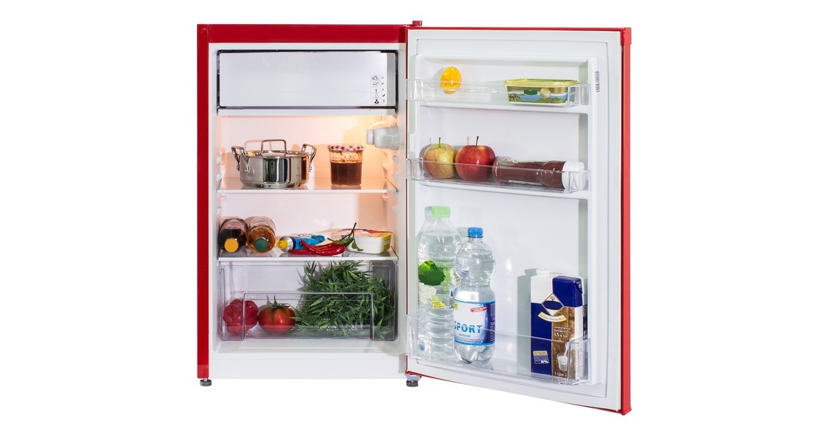Telefunken CF-33-101-R, Kühlschrank(rot)