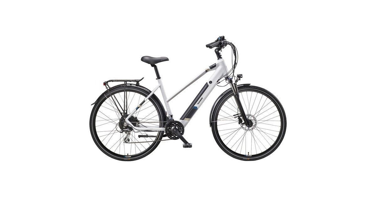 Telefunken Expedition XC940, Pedelec(weiß/schwarz, 28", 50 cm Rahmen)