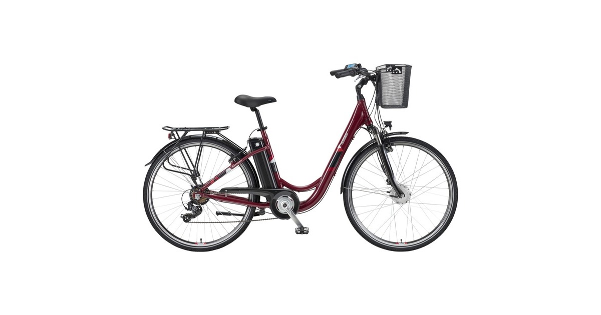 Telefunken Multitalent RC822, Pedelec(weinrot, 28", 48 cm Rahmen)