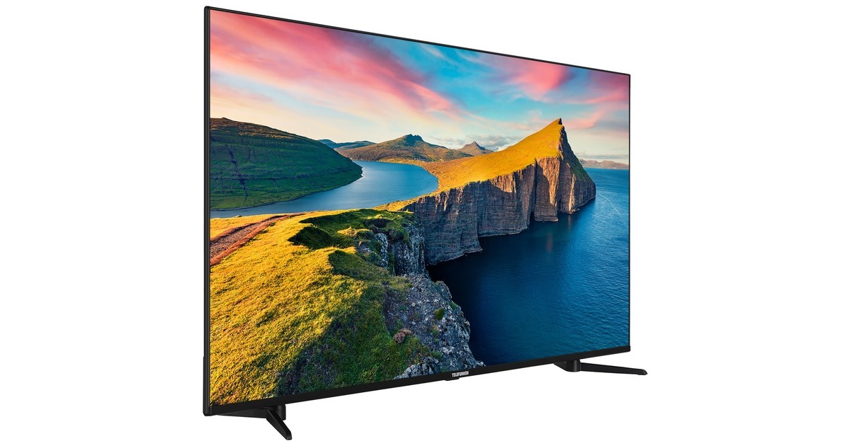 Telefunken QU50K800, QLED-Fernseher(126 cm (50 Zoll), schwarz, UltraHD/4K, Triple Tuner, SmartTV)