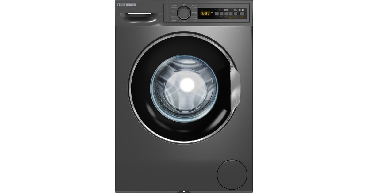 Telefunken W-8-1400-A0-DI, Waschmaschine(edelstahl (dunkel))