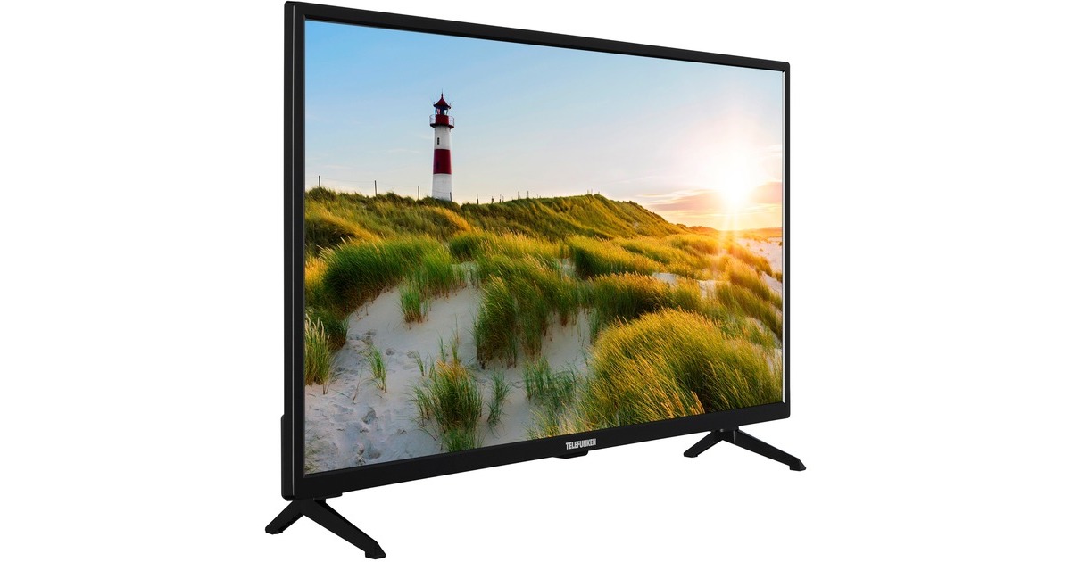 Telefunken XF32SN550S, LED-Fernseher(80 cm (32 Zoll), schwarz, FullHD, Triple Tuner, SmartTV)