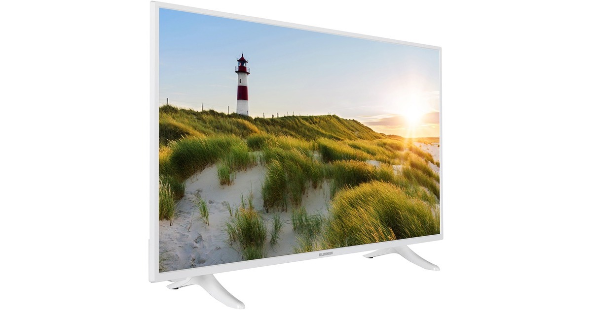 Telefunken XF43K550-W, LED-Fernseher(108 cm (43 Zoll), weiß, FullHD, HDR, SmartTV, Triple Tuner) Telefunken XF43K550-W, LED-Fernseher(108 cm (43 Zoll), weiß, FullHD, HDR, SmartTV, Triple Tuner)