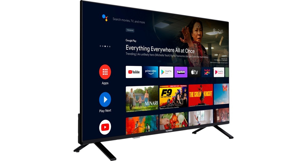 Telefunken XU43AN750S, LED-Fernseher(108 cm (43 Zoll), schwarz, UltraHD/4K, Triple Tuner, SmartTV) Telefunken XU43AN750S, LED-Fernseher(108 cm (43 Zoll), schwarz, UltraHD/4K, Triple Tuner, SmartTV)