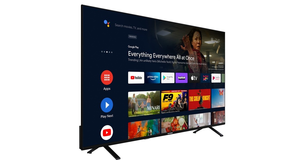 Telefunken XU55AN751S, LED-Fernseher(139 cm (55 Zoll), schwarz, UltraHD/4K, Triple Tuner, SmartTV) Telefunken XU55AN751S, LED-Fernseher(139 cm (55 Zoll), schwarz, UltraHD/4K, Triple Tuner, SmartTV)