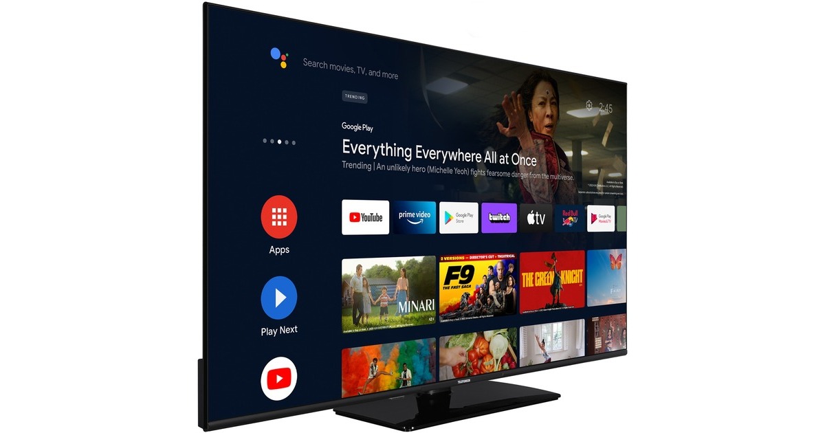 Telefunken XU55AN754M, LED-Fernseher(139 cm (55 Zoll), schwarz, UltraHD/4K, Triple Tuner, HDR) Telefunken XU55AN754M, LED-Fernseher(139 cm (55 Zoll), schwarz, UltraHD/4K, Triple Tuner, HDR)