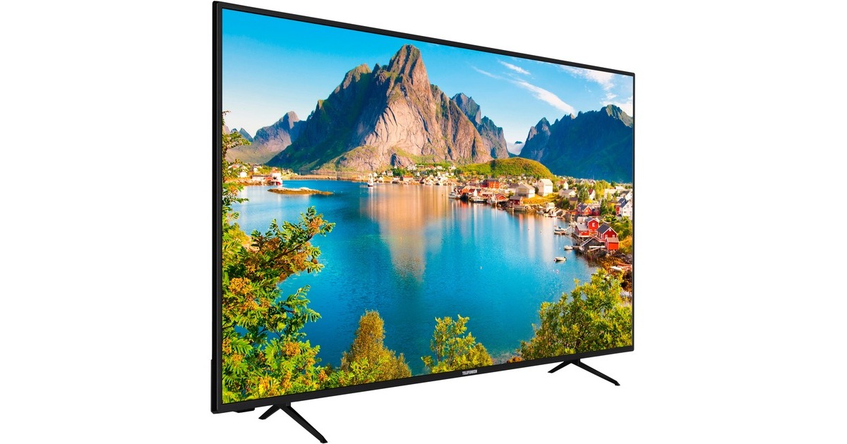 Telefunken XU55SN550S, LED-Fernseher(139 cm (55 Zoll), schwarz, UltraHD/4K, Triple Tuner, SmartTV, HDR) Telefunken XU55SN550S, LED-Fernseher(139 cm (55 Zoll), schwarz, UltraHD/4K, Triple Tuner, SmartTV, HDR)