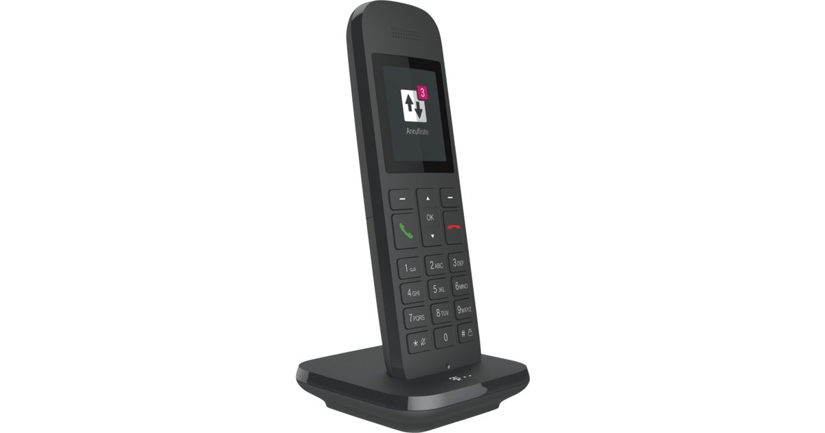 Telekom Speedphone 12, VoIP-Telefon(schwarz)