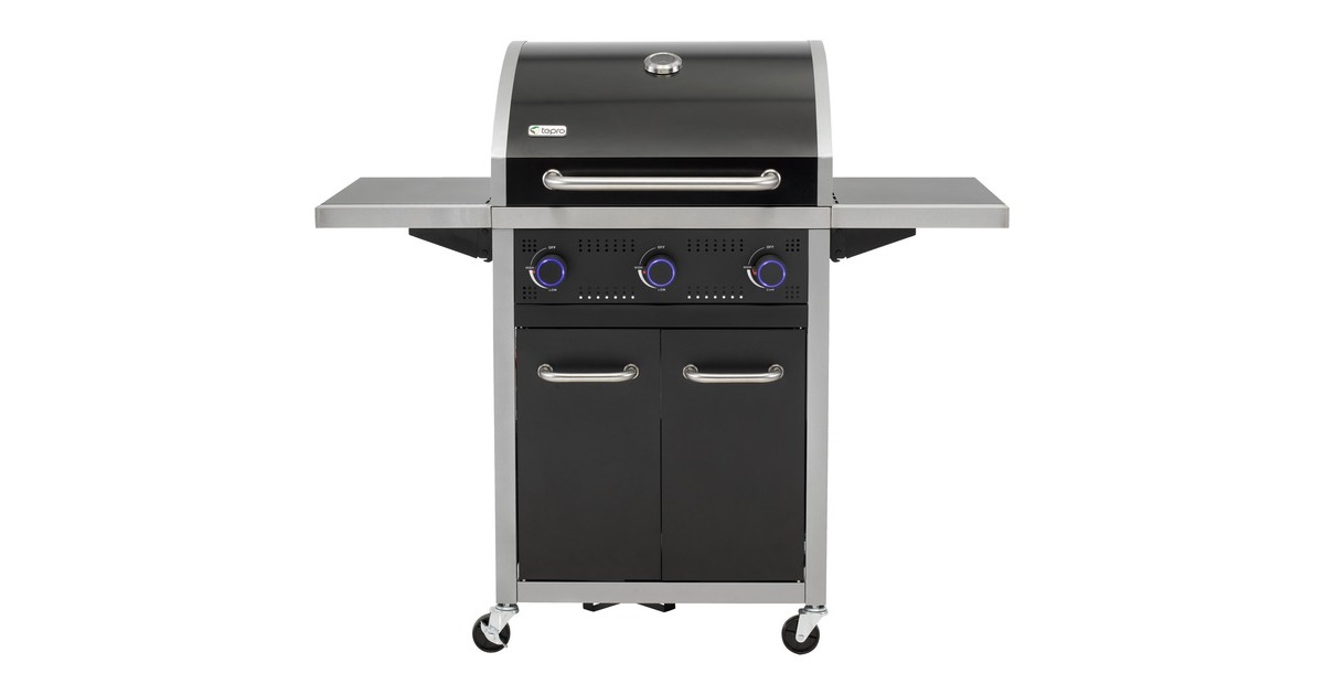 Tepro Gasgrill Northport 3(schwarz/silber, 9,6 kW) Tepro Gasgrill Northport 3(schwarz/silber, 9,6 kW)