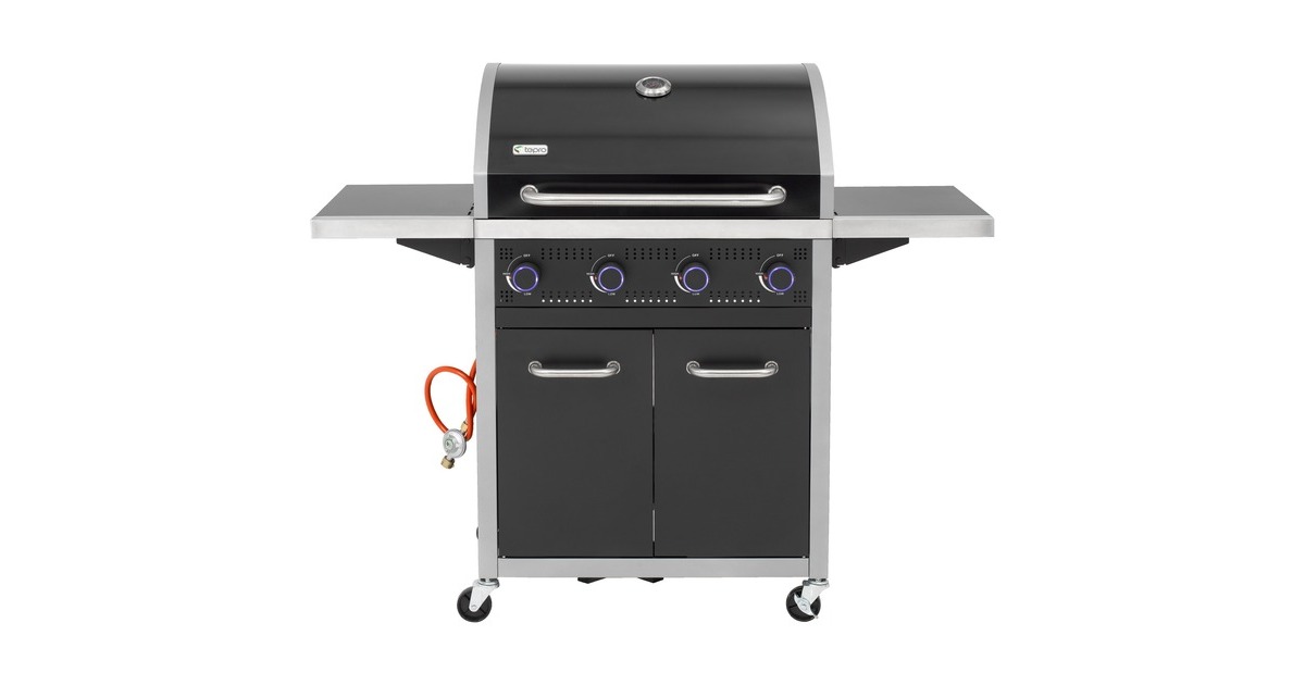Tepro Gasgrill Northport 4(silber, 12,8 kW)