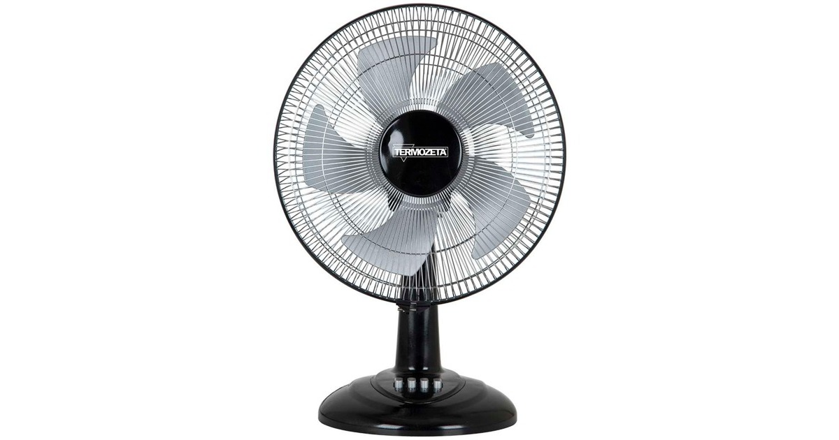 Termozeta Airzeta 30, Ventilator(schwarz/chrom, 36 cm Flügeldurchmesser)