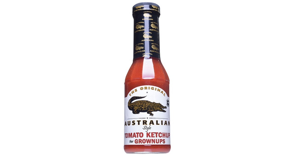 The Original Australian Tomato Ketchup for Grownups, Sauce(355 ml)
