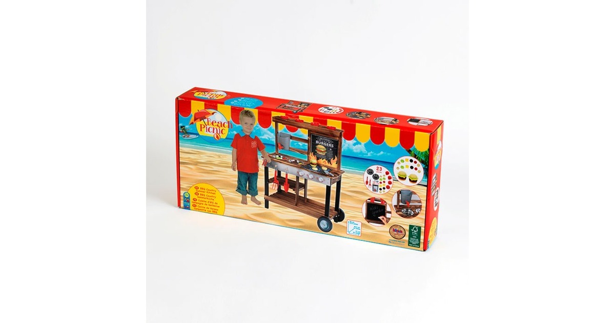 Theo Klein Beach Picnic BBQ Country Sommer Küche, Spielküche