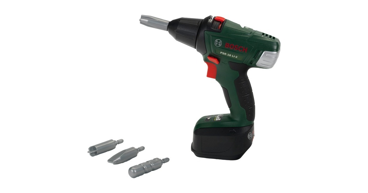 Theo Klein Bosch Akku-Schrauber, Kinderwerkzeug(grün/schwarz)