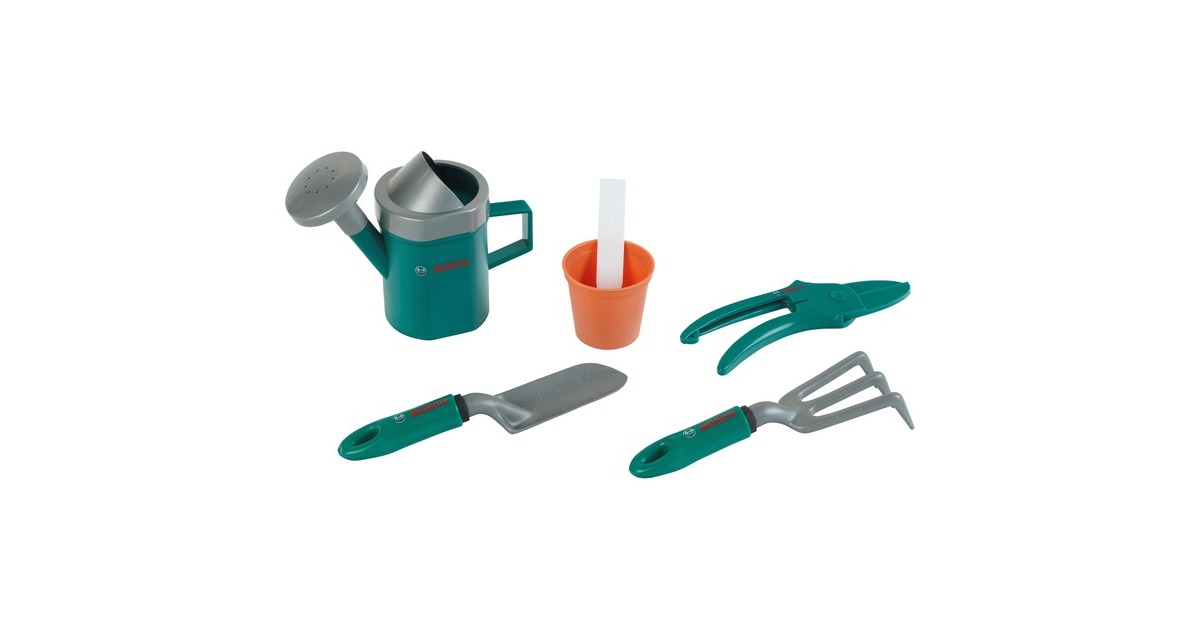 Theo Klein Bosch Gartenprofibox mit Zubehör, Garten-Set(grün)