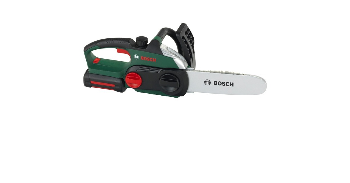 Theo Klein Bosch Kettensäge II, Kinderwerkzeug(grün/schwarz)