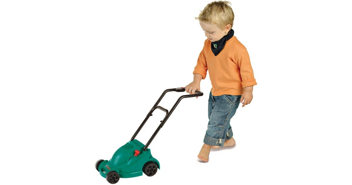 Theo Klein Bosch Rotak Rasenmäher, Gartenspielgerät(grün/schwarz)