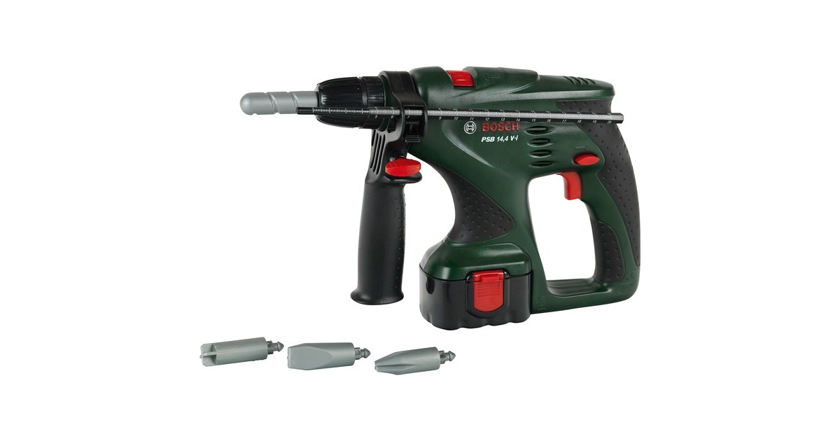 Theo Klein Bosch Schlagbohrmaschine, Kinderwerkzeug(grün/schwarz)