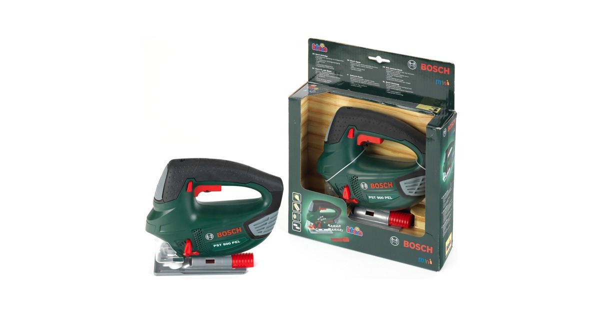 Theo Klein Bosch Stichsäge II, Kinderwerkzeug(grün/schwarz)