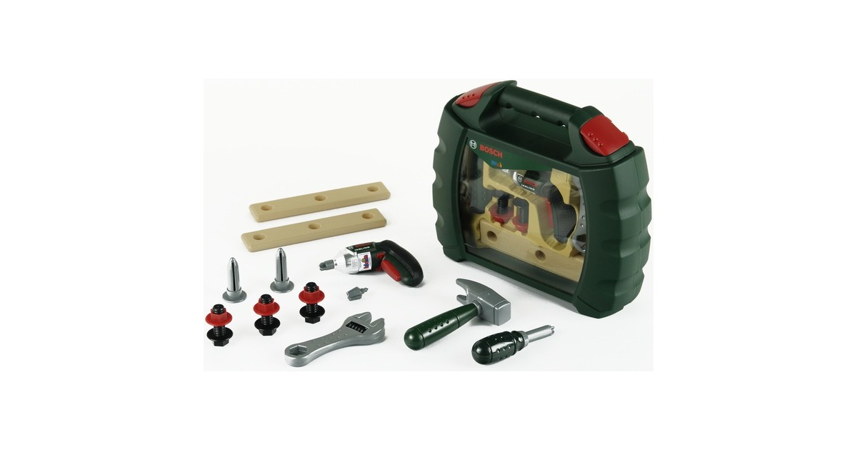 Theo Klein Bosch Werkzeugkoffer Ixolino, Kinderwerkzeug