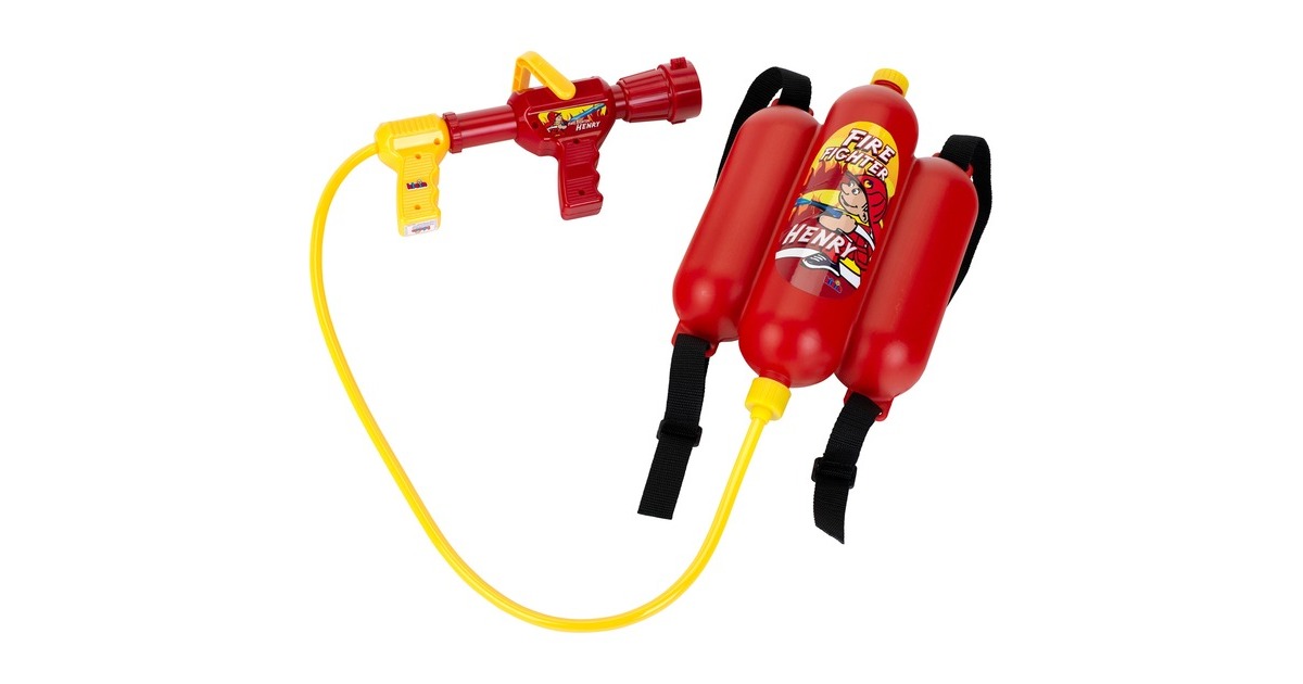 Theo Klein Fire Fighter Henry Feuerwehrspritze, Rollenspiel(rot/gelb)