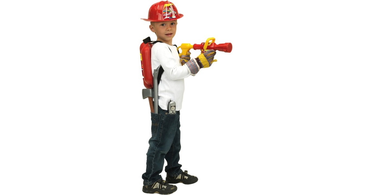 Theo Klein Fire Fighter Henry Feuerwehrspritze, Rollenspiel(rot/gelb)