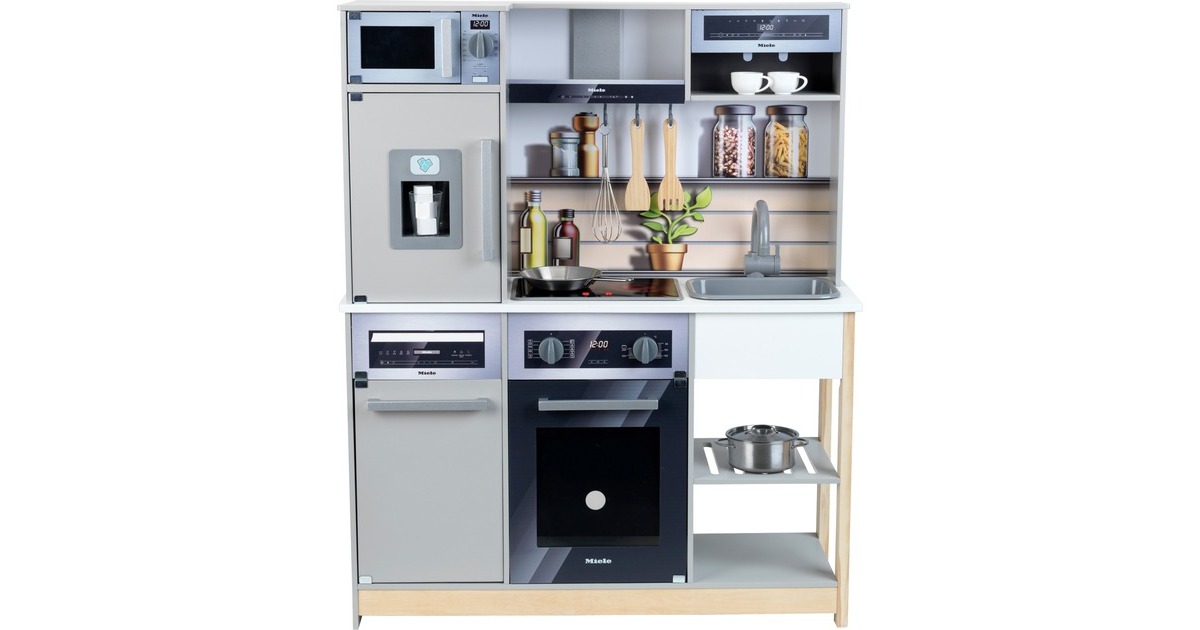 Theo Klein Miele Family Holz-Küche, Spielküche(grau)