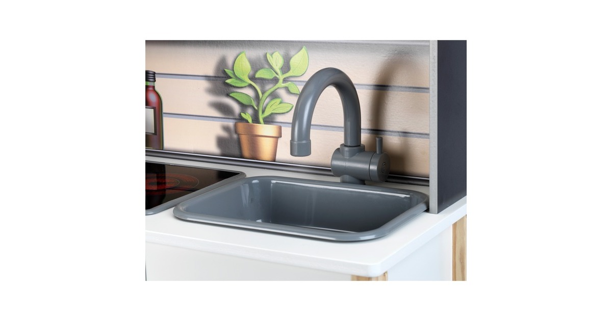 Theo Klein Miele Family Holz-Küche, Spielküche(grau)